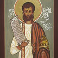 David Clifton art - Icon of St Romanos 