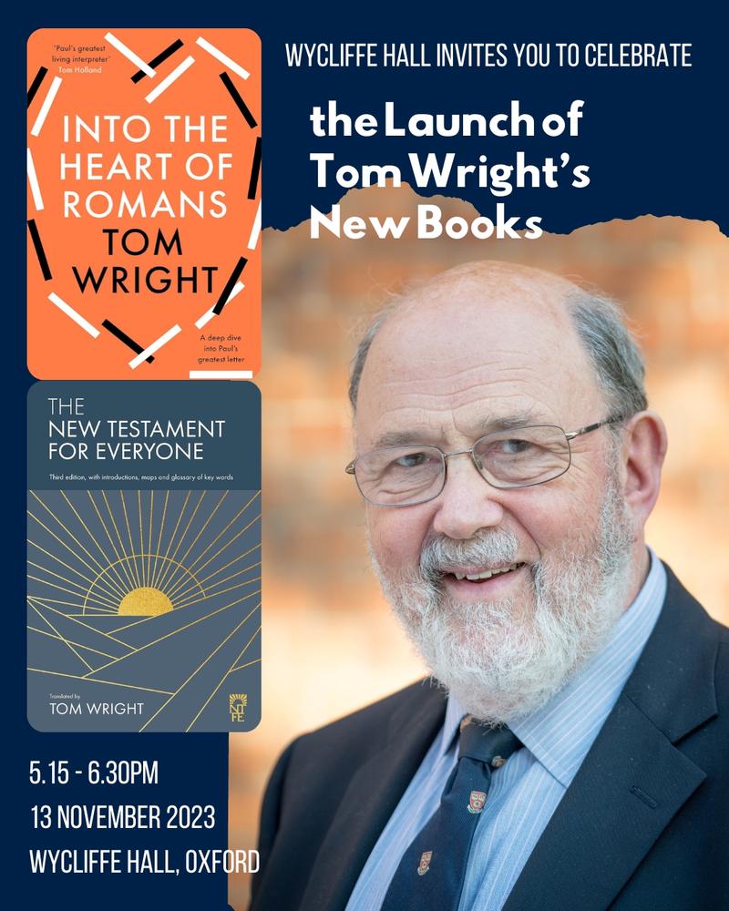 nt wright book launch