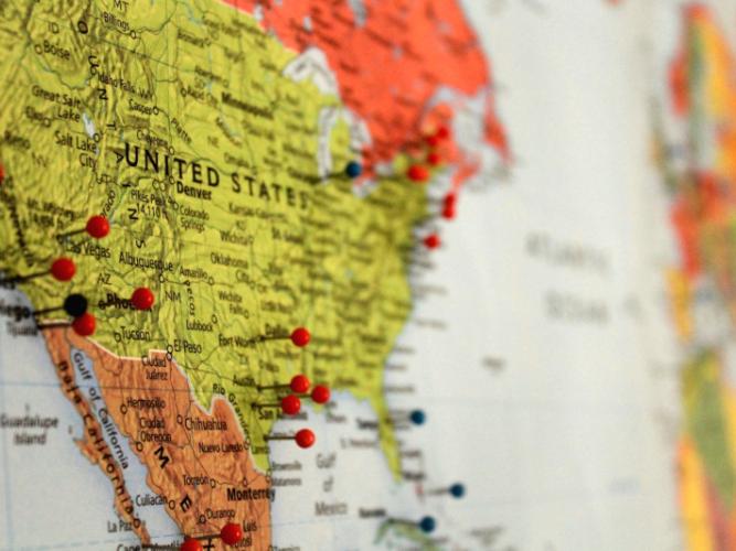 usa map pins