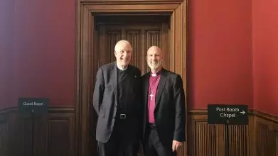 Bishop Rod Green and Michael Lloyd