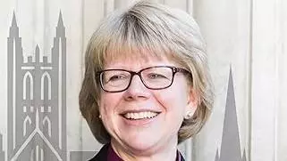 Book cover: Archbishop Sarah Mullally by Tim Wyatt