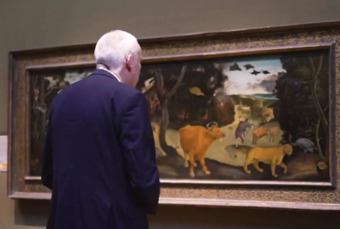 Michael Lloyd in the Ashmolean