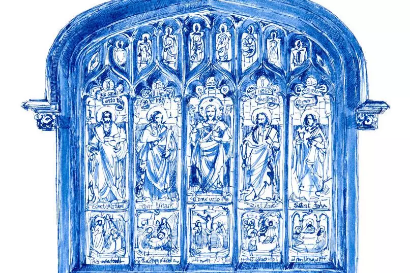 grace jeon  chapel window