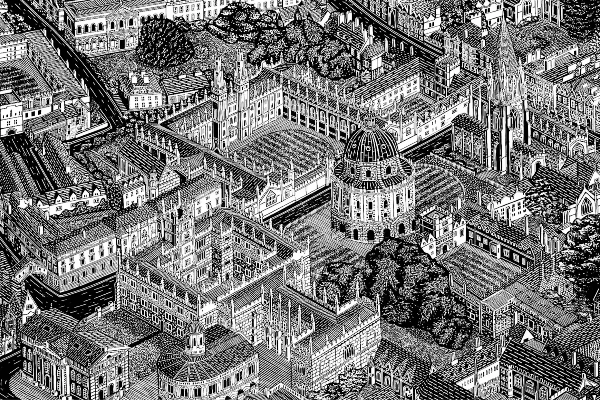 Jenny Dingwall - 'Aerial View of Oxford'